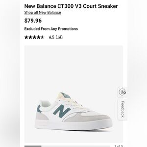 New balance ct 300 sneakers size 8 men size 9.5 women